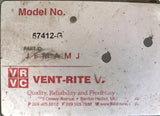 Vent-Rite 57412-G Condensate Pump Unit 1/3 HP