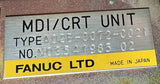 Fanuc A02B-0072-C021 MDI CRT CNC Operator Interface