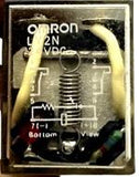 (Lot of 4) Omron LY2N Relay 24VDC 120/240VAC 10/12A 1/3-1/2HP 8 Pin