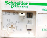 Schneider Electric LC1D09 Contactor 3-Pole 9A W/ LRD 06 Overload Relay 1-1.6A