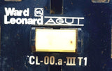 Ward Leonard AGUT CL-00.a-III T1 Contactor 24A 600VAC 110V 50Hz Coil