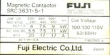 Fuji SRC 3631-5-1 Magnetic Contactor 30A 100/110V 50/60Hz W/ RCa3737-1C Relay