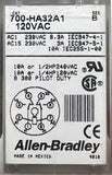 Allen Bradley 700-HA32A1 Series B Tube Base Relay 230 VAC 8 Pin 2 Pole