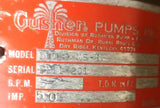 Gusher Pumps 11019-NS-B Vertical Coolant Pump 3HP 208-230/460V 3450RPM 3 Phase