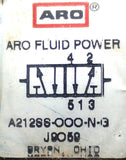 ARO A212SS-OOO-N-G Solenoid Air Control Valve 1/4" NPT 50-150 PSI A212SS-000-N-G