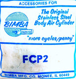 Bimba FCP2 Adjustable Flow Control Needle Valve 1/8" NPT 150PSI