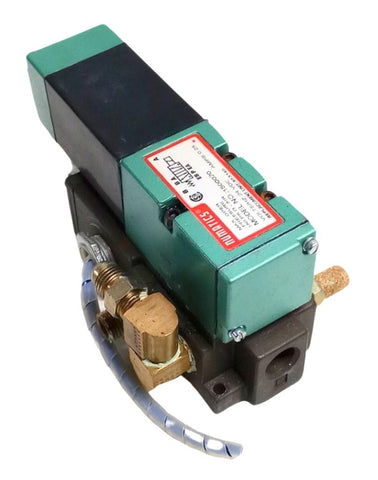 Numatics 1500020 Solenoid Air Valve 24VDC 0.25A 150PSI Max Pressure