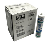 Pallet of 1200 Tek Bond White Siliconized Acrylic Caulk Window & Door 10.1 OZ