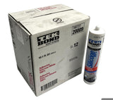 Tek Bond White 100% Silicone Caulk Adhesive Kitchen & Bath 10.1 OZ (12 Pack)