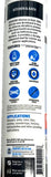 Tek Bond White 100% Silicone Caulk Adhesive Kitchen & Bath 10.1 OZ (12 Pack)