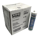 Tek Bond Clear Siliconized Acrylic Caulk Sealant Window & Door 10.1 OZ (12 Pack)