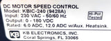 KB Electronics KBIC-240 DC Motor Speed Control Drive Circuit Board W/ Heatsink