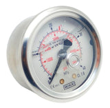 Wika EN 837 Liquid Filled Pressure Gauge 0-40MPa Type 2 Back Mount 2-1/4" Face