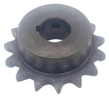 Tri-Clover 40B15F Roller Chain Sprocket 15-Teeth 3/4" Bore With Keyway