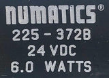 Numatics 152SA400M000061 Solenoid Valve With Numatics 225-372B Solenoid Coil