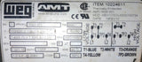 WEG AMT 1626-301-00 Pump Motor 1/2HP 50/60HZ 2890/3480RPM 1PH 110/220V