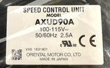 Oriental Motor Vexta AXUM590-GU Brushless DC Motor w/ AXUD90A Speed Control