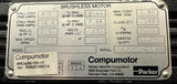 Parker 605 Brushless Servo Motor 1.5 kW 6200 RPM 230V Compumotor APEX605-MO-NC