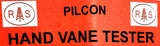 Pilcon 19-01-00 Hand Vane Tester With Case With Guide