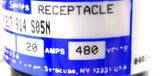 Crouse-Hinds Cooper RPX217-914-S05N Plug 20A 480V