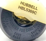 Hubbell HBL5369C Connector Body Insulgrip 20A 125V 2P NEMA 5-20R