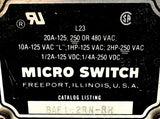 Micro Switch BAF1-2RN-RH Snaplimit Switch 20A 125/250/480VAC