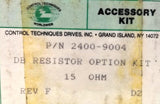 Control Techniques 2400-9004 DB Resistor Option Kit Rev-F 15-OHM