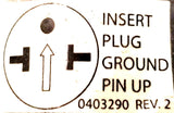 Cooper Crouse Hinds ENRC21202 Explosion Proof Receptacle 20A 250VAC Model-M3