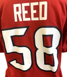 Nike Men's Houston Texans Brooks Reed #58 Red NFL Football Shirt Size Large