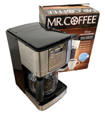 Mr. Coffee JWX31 12-Cup Programmable Coffee Maker 900 Watts 120 VAC