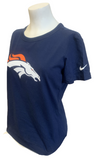 Nike Women's Denver Broncos Champ Bailey #24 Navy Slim Fit Shirt Size Large