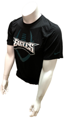 Nike Dri Fit Men's Philadelphia Eagles Black Short Sleeve Shirt NFL T-Shirt