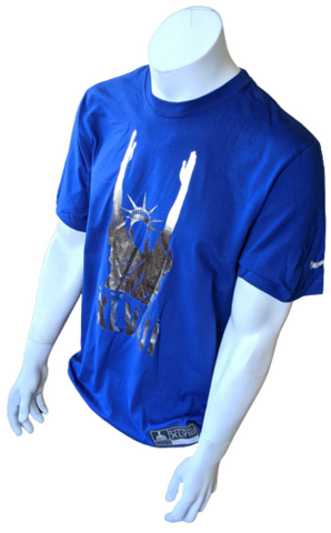 Nike Men's Shirt - Blue - L