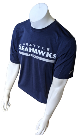 Nike NFL On Field Apparel Men's Dri-Fit Seattle Seahawks Navy Shirt Si –  Surplus Select
