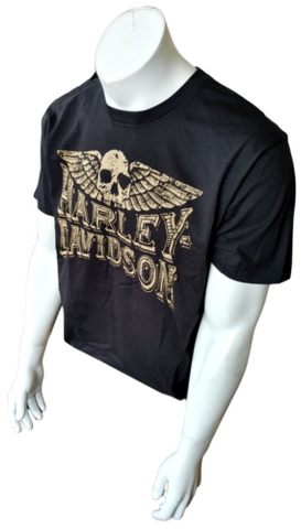 Skull Kansas City Chiefs NFL Motorcycles Harley-Davidson shirt