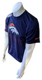 Nike Dri-Fit Men's Denver Broncos Just Do It Navy Short Sleeve Shirt Size Medium