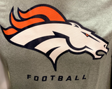 Nike Dri Fit Men's Denver Broncos Gray Short Sleeve Shirt NFL T-Shirt