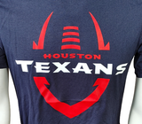 Nike Dri-Fit Men's Houston Texans NFL Football Navy Short Sleeve Shirt