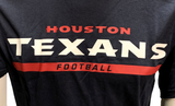 Nike Dri Fit Men's Houston Texans Football Navy Short Sleeve Shirt NFL T-Shirt