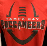 Nike Dri Fit Men's Tampa Bay Buccaneers Football Red Short Sleeve Shirt NFL