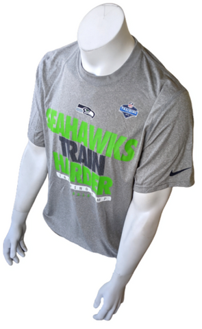 Nike Dri-Fit Men's NFL Seattle Seahawks Train Harder Training Camp 2013 Shirt L