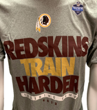 Nike Dri Fit Men's Washington Redskins Train Harder 2013 Gray Shirt NFL T-Shirt