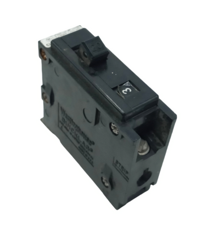 Westinghouse Type QB Circuit Breaker 20A 1 Pole 1 Phase 120/240VAC ...