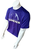 Nike NFL Team Apparel Men's Dri-Fit Baltimore Ravens Purple Shirt Size Large