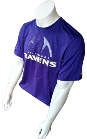 Nike NFL Team Apparel Men's Dri-Fit Baltimore Ravens Purple Shirt Size –  Surplus Select