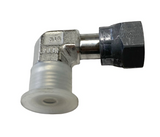 Parker 4C6LO-SS Seal-Lok 1/4" Swivel Nut Elbow 90 ° ORFS Stainless Steel