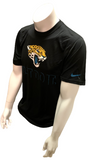 Nike Dri Fit Men's Jacksonville Jaguars Just Do It Black Short Sleeve Shirt NFL