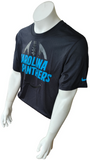 Nike Dri-Fit Men's Carolina Panthers NFL Football Black Short Sleeve Shirt Large