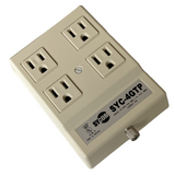 Sycom SYC-4GTP Surge Protector 4 Outlets 120 VAC 15 Amps