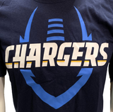 Nike Dri Fit Men's LA Chargers Football Navy Short Sleeve Shirt NFL T-Shirt